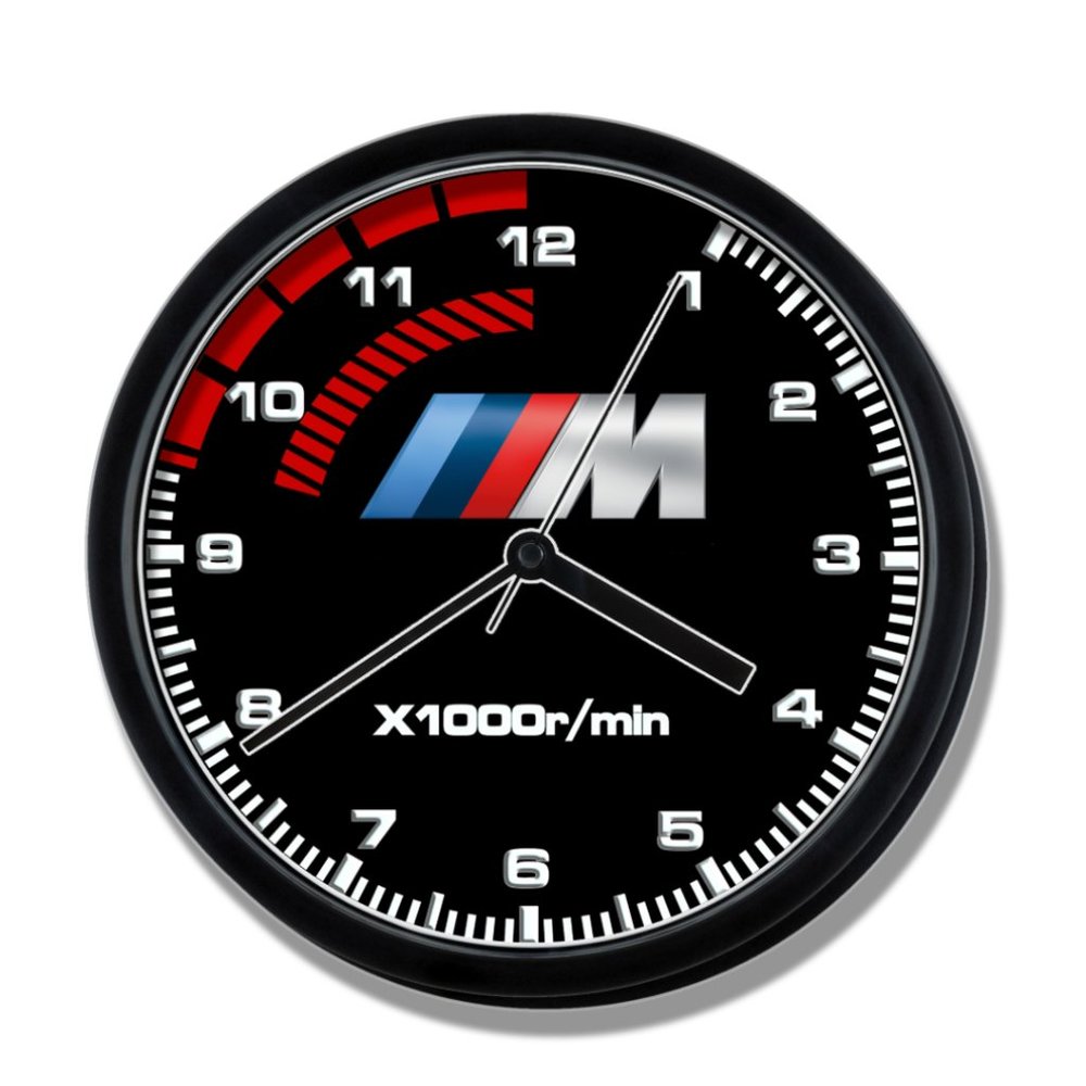 BMW LOGO Speedometer car enthusiastic Clock NEW